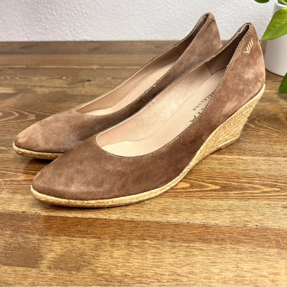 Viscata Suede Wedges
